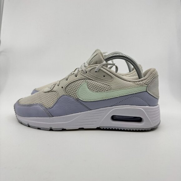 Nike Air Max SC Shoes Women Size 8 White Lilac Mint Pastel Spring CW4554-002 - Picture 1 of 11